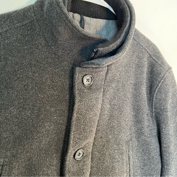 Covington Wool Peacoat Dark Gray - Picture 5 of 15